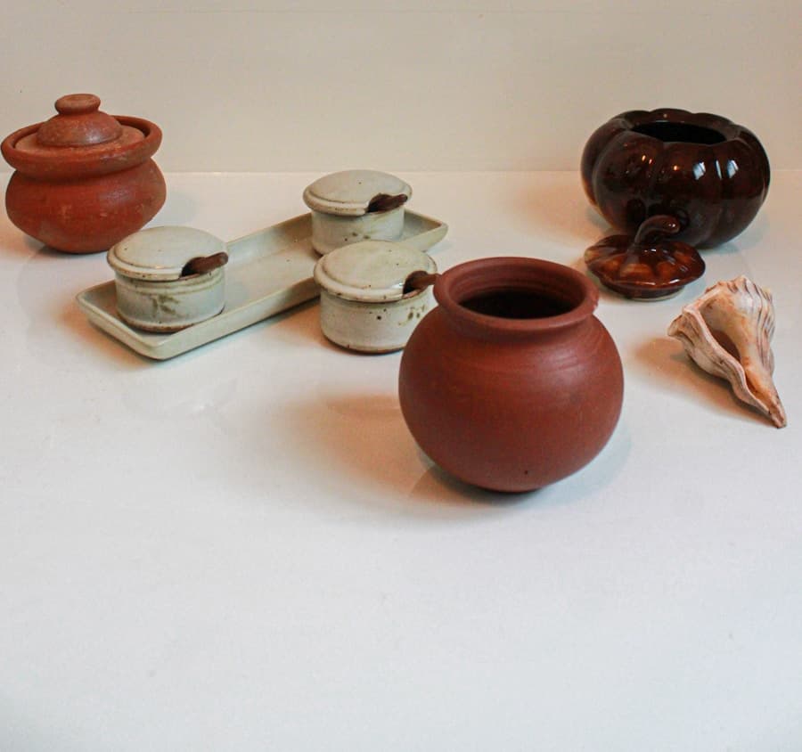 Stoneware Dinner Plate Set