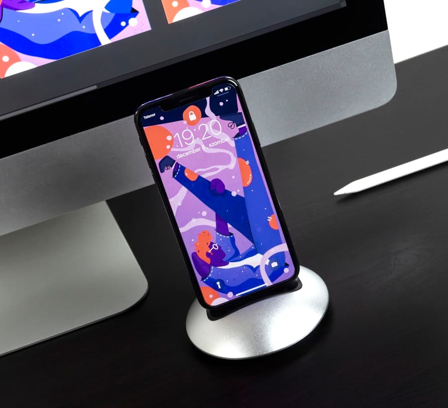 Matte Aluminum Phone Stand